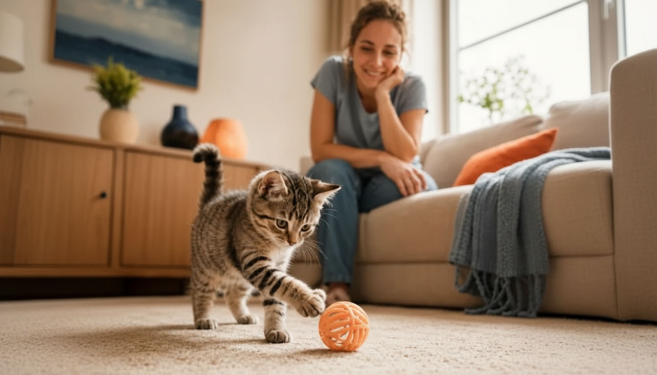 Indoor Cat Enrichment: DIY Toys, Routines & Home Setup